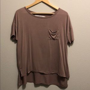Dusty rose top